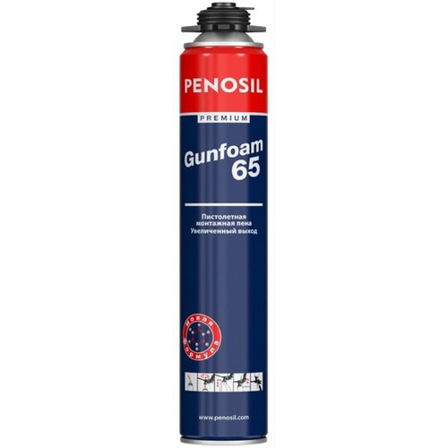 Профессиональная монтажная пена Penosil Premium Gunfoam 65 профессиональная монтажная пена penosil premium gunfoam 65 летняя