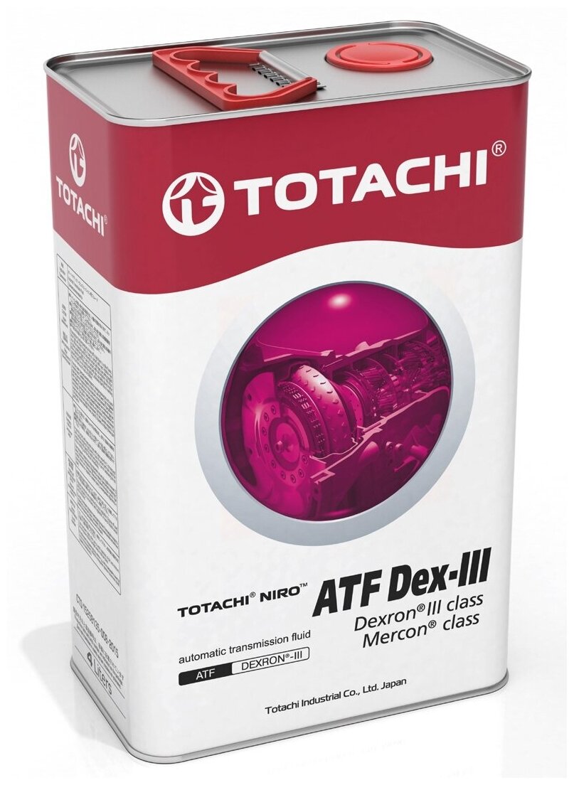 TOTACHI Жидкость для АКПП TOTACHI NIRO ATF DEXRON III гидрокрекинг 4л