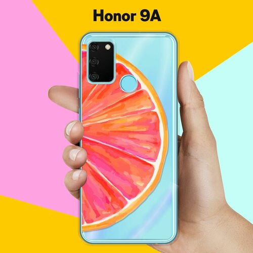 Силиконовый чехол Грейпфрут на Honor 9A силиконовый чехол на honor 9a хонор 9а сочные лимоны прозрачный