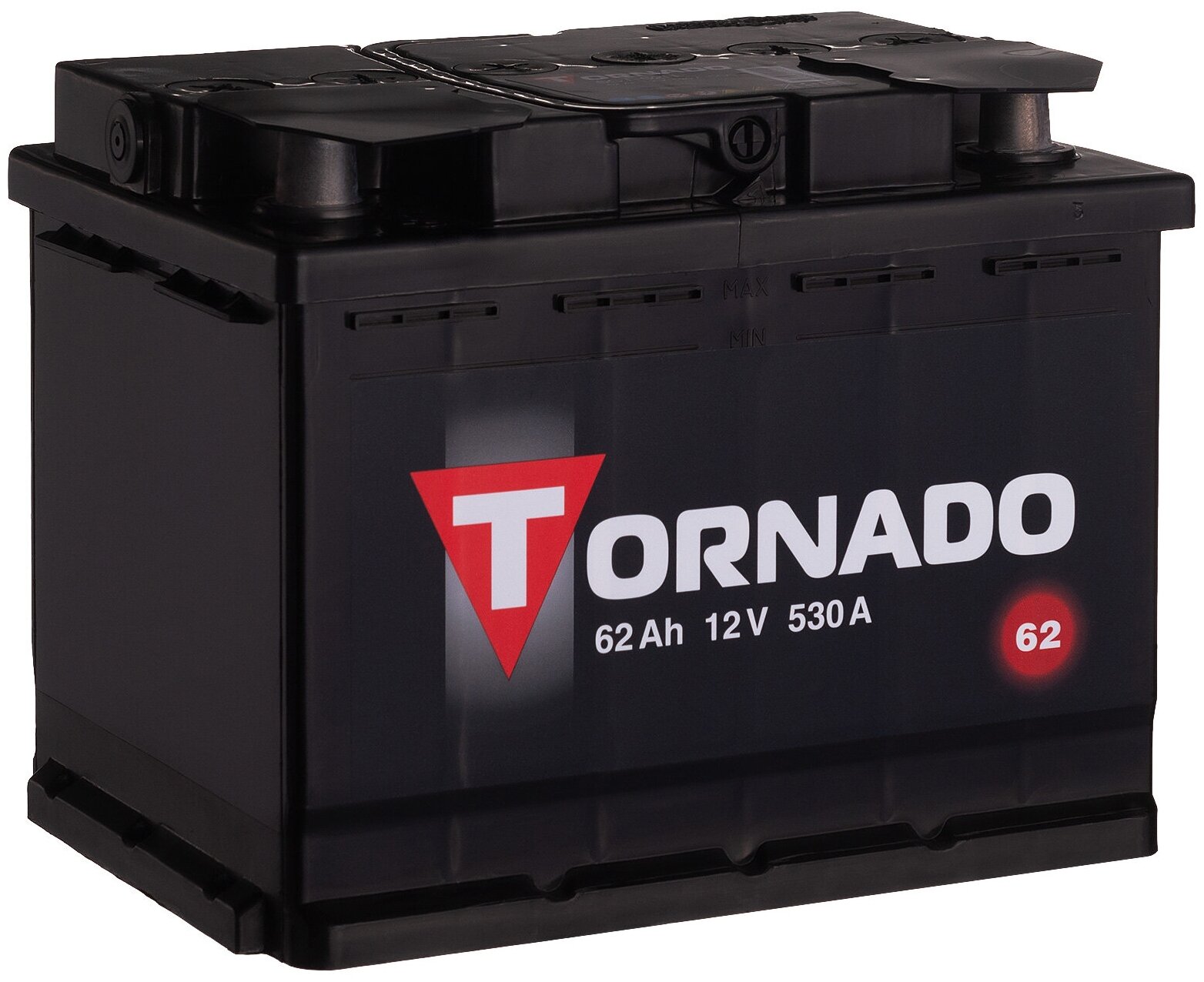 Автомобильный аккумулятор TORNADO 6CT-62 NR (арт.562108080)