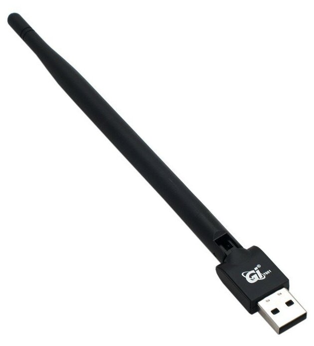 WI-FI адаптер GI MT7601 USB Wi-Fi Донгл с антенной 3 дБ