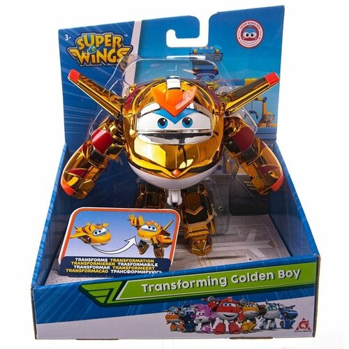 Super Wings Трансформер Голден бой, EU750231