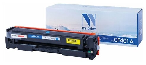 Картридж лазерный NV PRINT (NV-CF401A) для HP M252dw/M252n/M274n/M277dw/M277n7 голубой, 1 шт