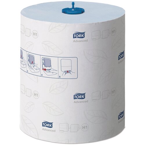 Купить Полотенца бумажные TORK Matic advanced 290068, 1 рул., голубой, первичная целлюлоза, Туалетная бумага и полотенца