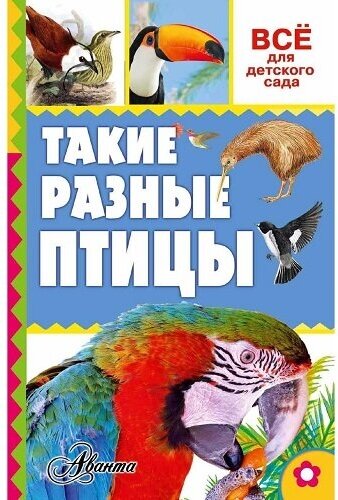 Книга ЭКСМО Всё для детского сада "Такие разные птицы" 978-5-17-093366-2