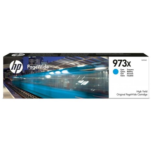 Картридж HP F6T81AE, 7000 стр, голубой