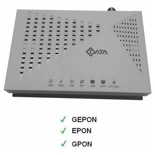 Абонентский терминал C-Data FD701G-AX ONT GPON/GEPON с ТВ выходом (1GE+CATV)