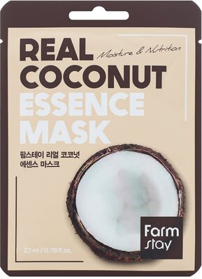 FARMSTAY Тканевая маска для лица с экстрактом кокоса, 23 мл