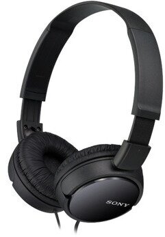 Наушники Sony MDR-ZX110, 3.5 мм, мониторные, черный [mdrzx110b. ae]