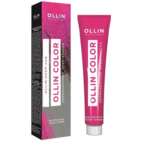 Ollin Color - Оллин Колор Стойкая крем-краска для волос, 100 мл - OLLIN COLOR 2/0 черный