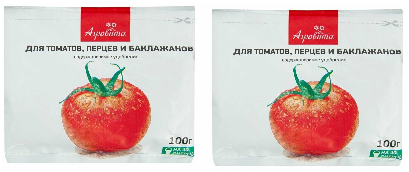 Удобрение для томатов, перцев, баклажана 100 г., 2 шт - фотография № 1