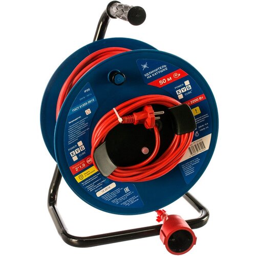 Удлинитель PowerCube на катушке 10А 50м (PC20203)