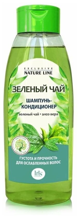 IRIS Exclusive Nature Line Шампунь-кондиционер Зелёный чай, 500 мл