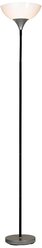Торшер Lussole Flagstaff GRLSP-0508, E27, 10 Вт, цвет арматуры: черный, цвет плафона/абажура: белый