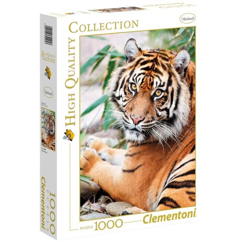 Пазл Clementoni High Quality Collection Суматранский тигр (39295), 1000 дет. пазл clementoni high quality collection лев 39479 1000 дет