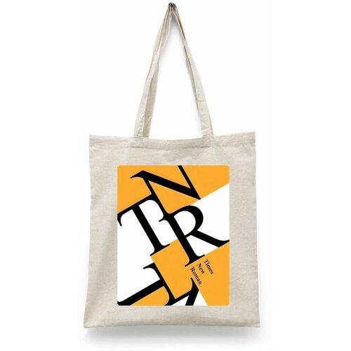 фото Сумка шоппер каждому своё, бежевый