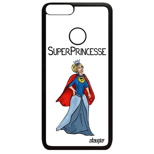 фото Чехол для телефонов p smart 2018, "суперпринцесса" рисунок веселый utaupia