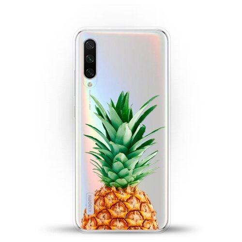 фото Силиконовый чехол ананас на xiaomi mi cc9e andy & paul