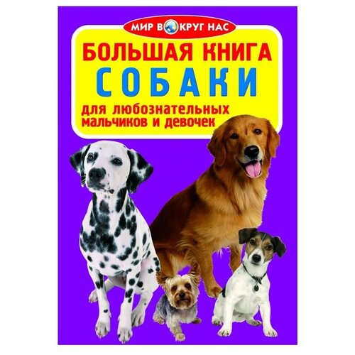 фото Завязкин о.в. "мир вокруг нас. большая книга. собаки" crystal book