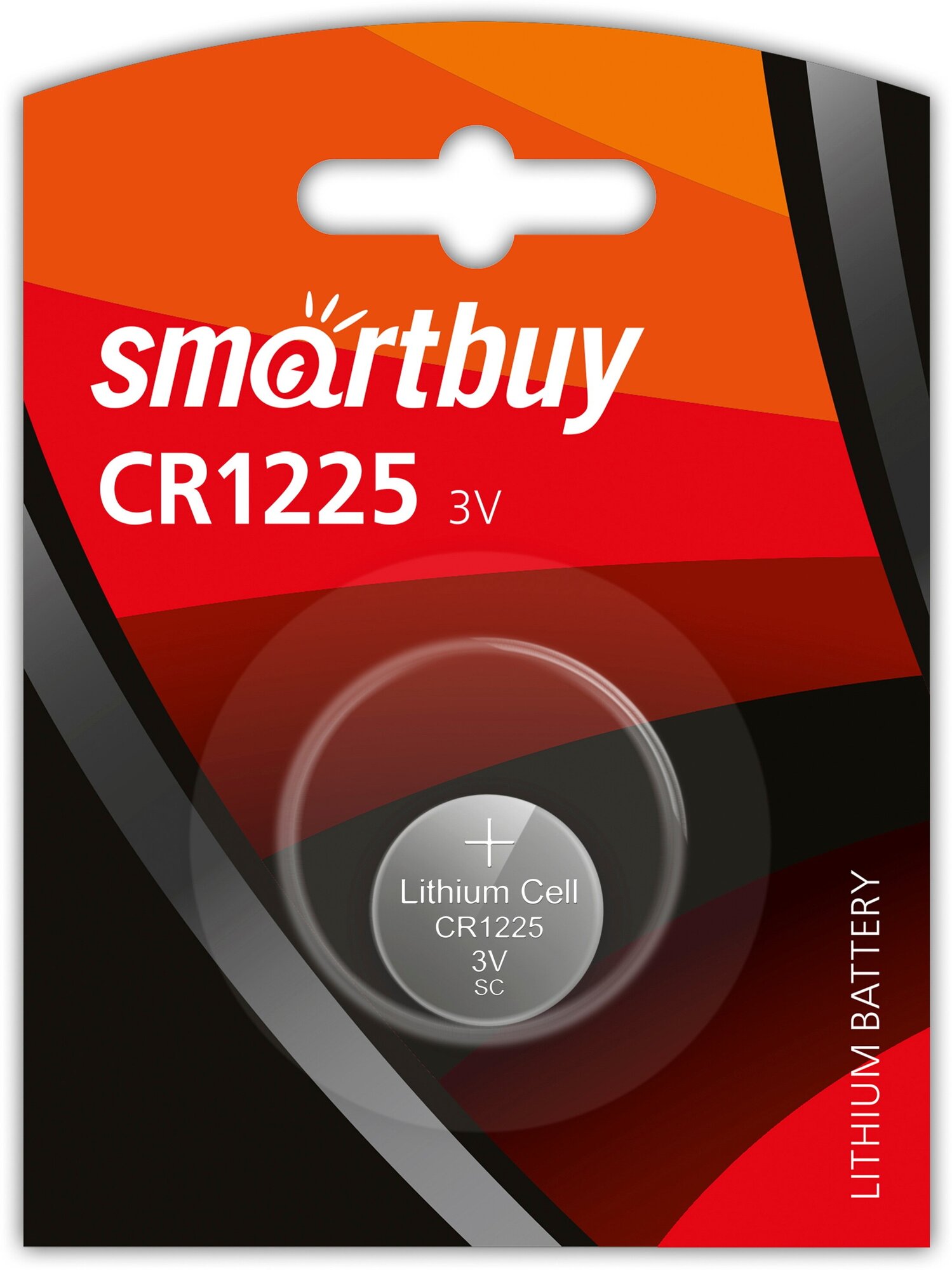 Литиевый элемент питания Smartbuy CR1225/1B