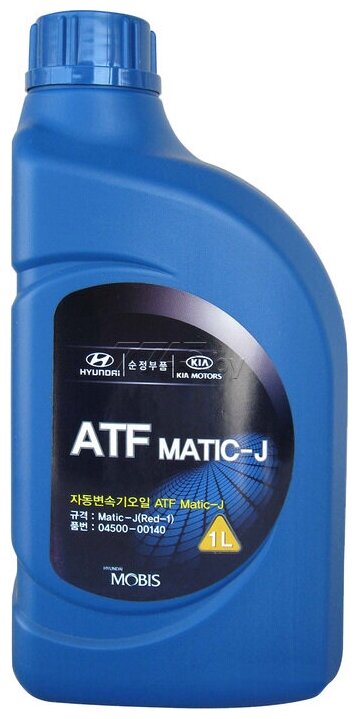 HYUNDAI-KIA 0450000140 Масло трансмиссионное полусинтетическое для АКПП ATF MATIC-1 1л 1шт