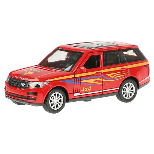 Внедорожник ТЕХНОПАРК Range Rover Vogue Спорт (VOGUE-S) 1:32, 12 см, красный машинка технопарк range rover vogue хром 12 см золотой vogue 12ch gd