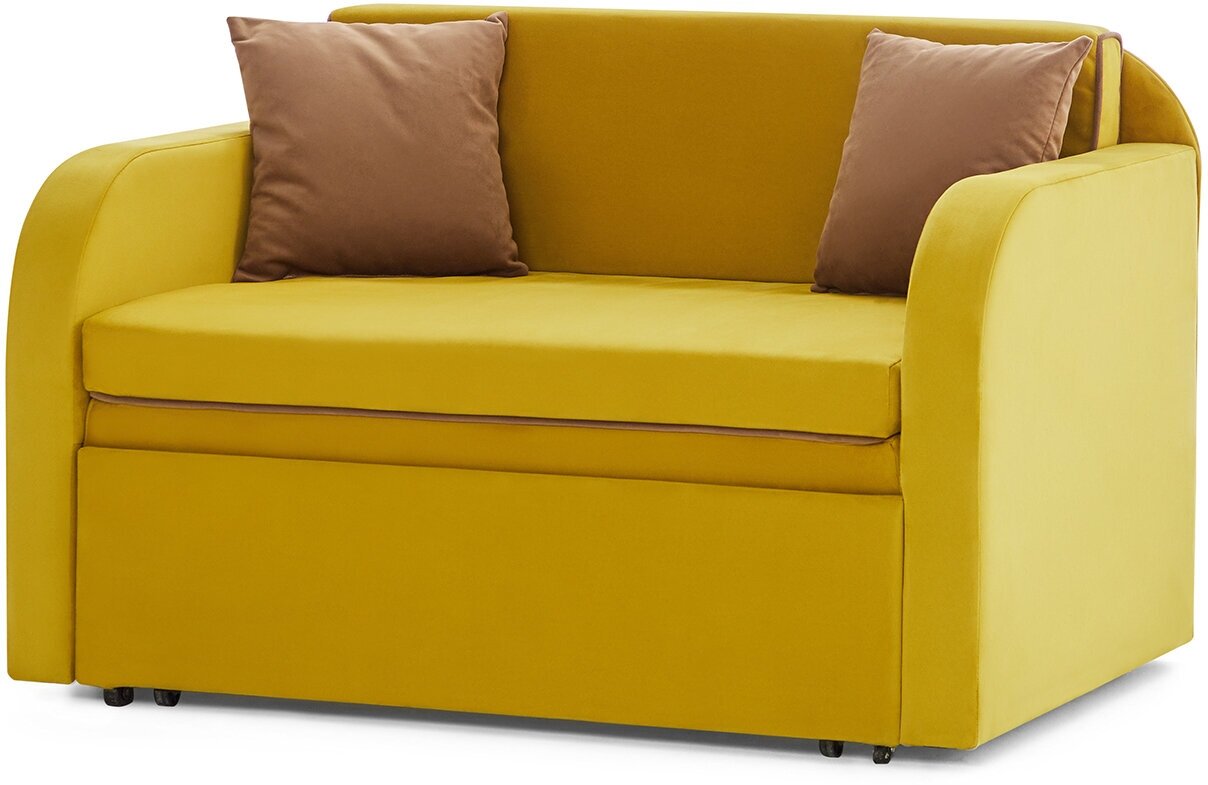 Диван-кровать Hoff Веста, цвет горчичный