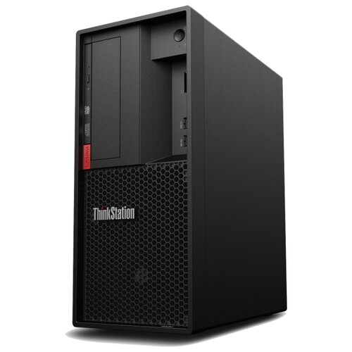 фото Рабочая станция lenovo thinkstation p330 gen2 (30cy002tru) mini-tower/intel core i7-9700/16 гб/256 гб ssd/nvidia quadro p620/windows 10 pro черный