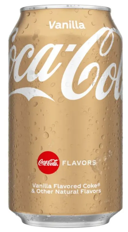 Газированный напиток Coca-Cola Vanilla (США) 0.355 л ж/б упаковка 12 штук - фотография № 2