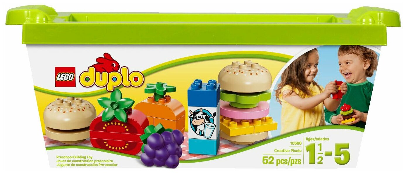 Конструктор LEGO DUPLO My First Весёлый пикник (10566)