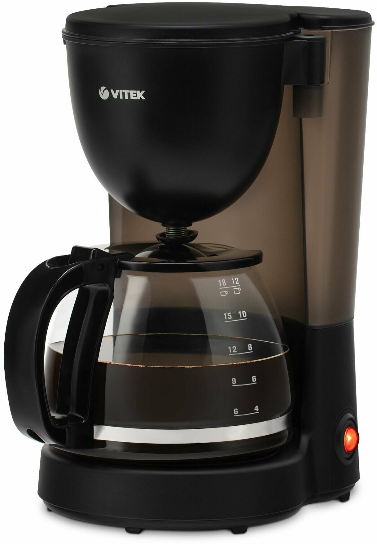 Кофеварка капельного типа Vitek - фото №3