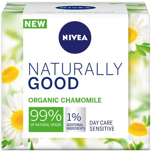 NIVEA Naturally Good Day Cream Sensitive Дневной крем для чувствительной кожи лица, 50 мл