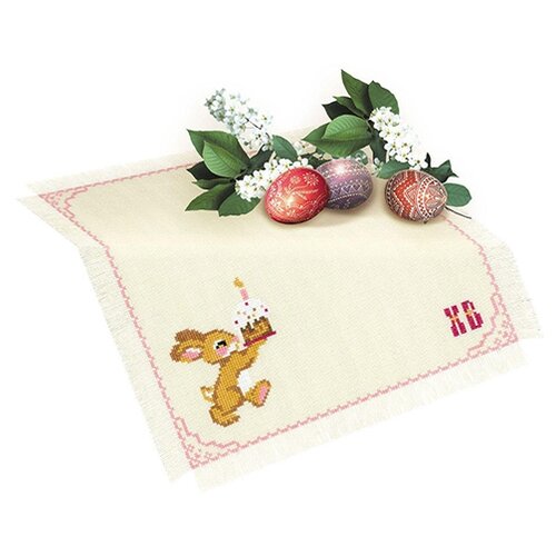 фото 1560 набор для вышивания riolis салфетка 'к светлому празднику', 30*30 см риолис