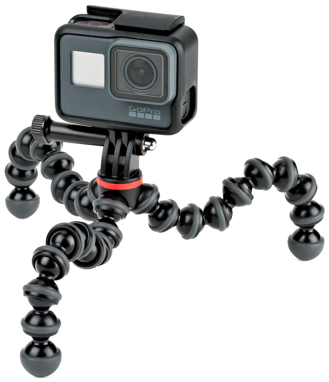 Штатив Joby GorillaPod 500 Action для фото- и GoPro камер (черный/серыйl) - фото №4