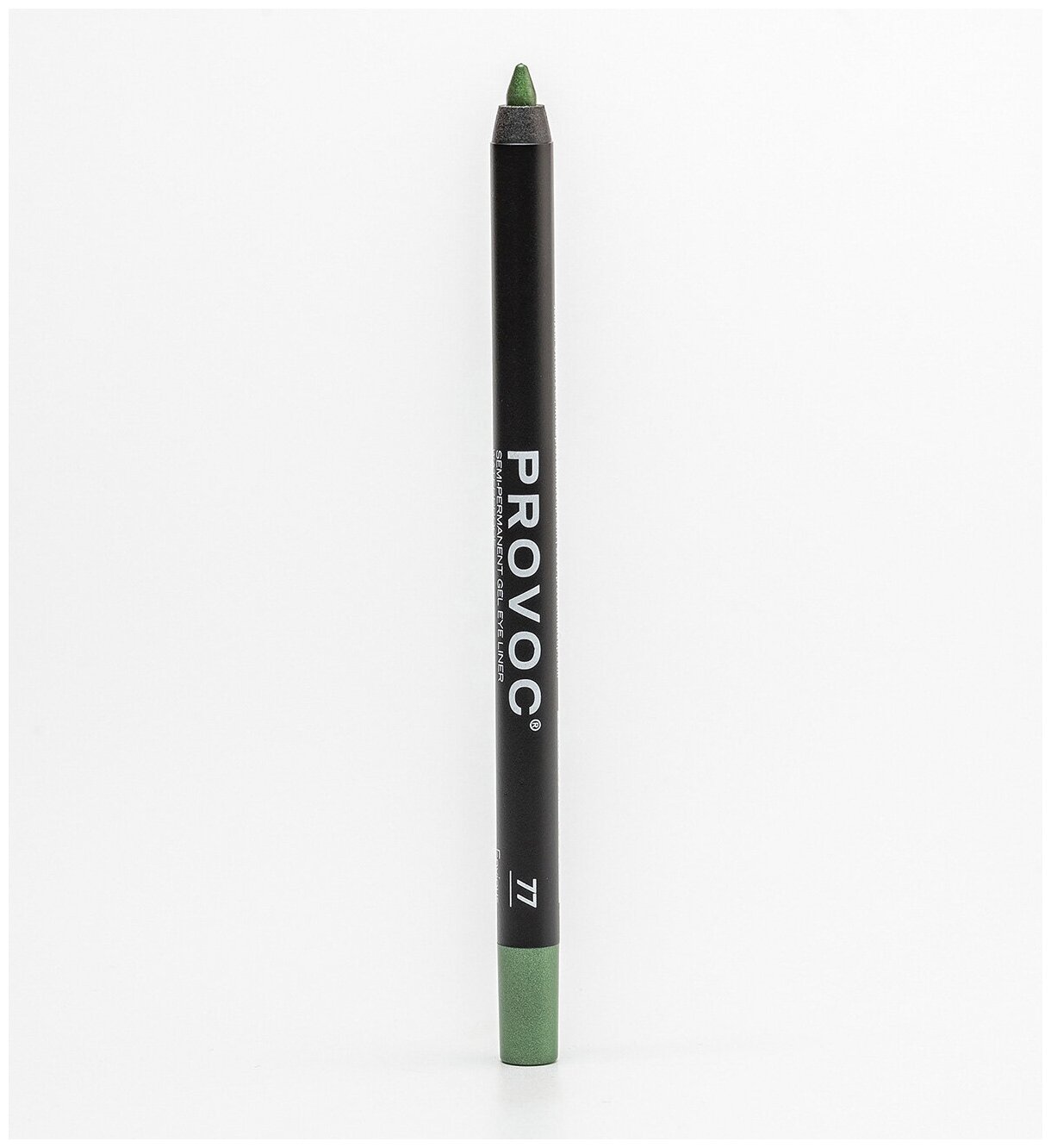 Provoc Gel Eye Liner 77 Envious Гелевая подводка в карандаше для глаз (цв. малахит, шиммер)