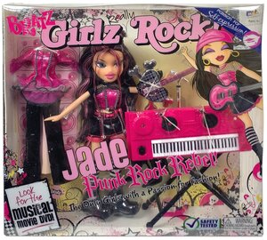 Фото Кукла Братц Джейд из серии Реально роковые девчонки 2008 Bratz Girlz Really Rock Jade