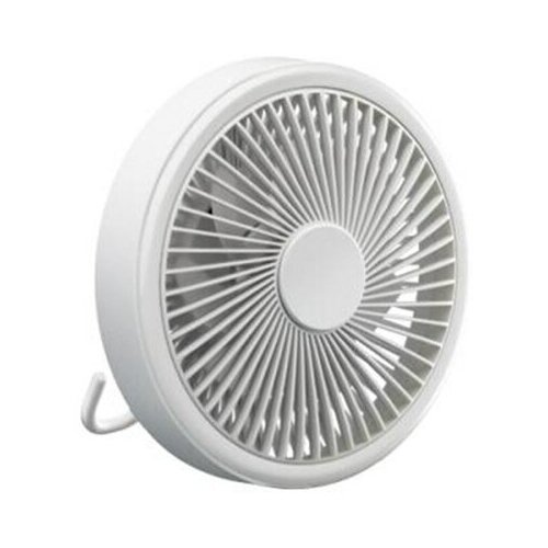 Подвесной вентилятор с дистанционным управлением , с подсветкой, вращение на 360 ° /портативный переносной настольный вентилятор белый VITtovar