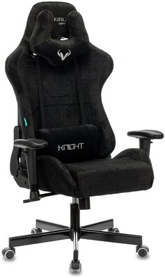 Кресло игровое Бюрократ VIKING KNIGHT LT20 FABRIC черный крестовина металл/пластик