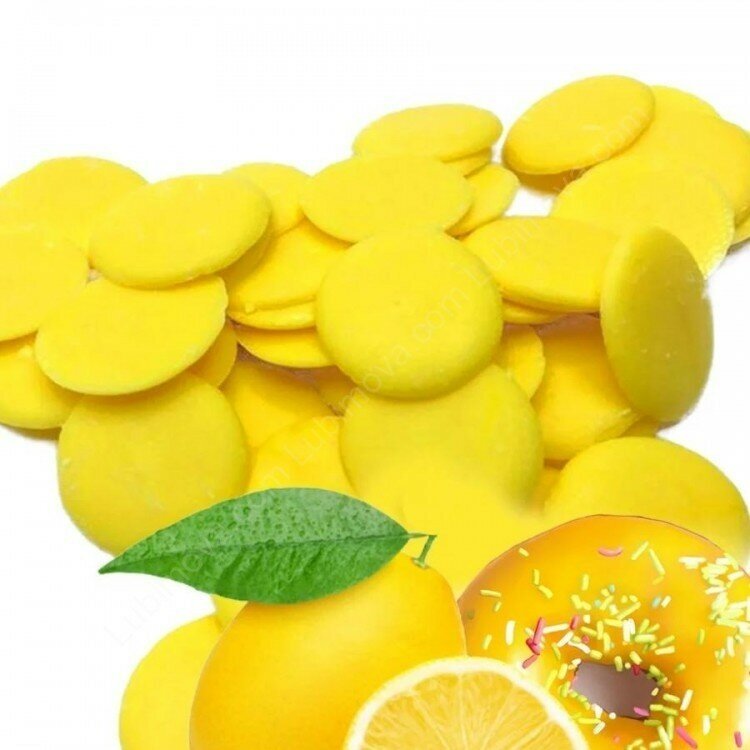 Глазурь кондитерская со вкусом Лимона, 500 гр.