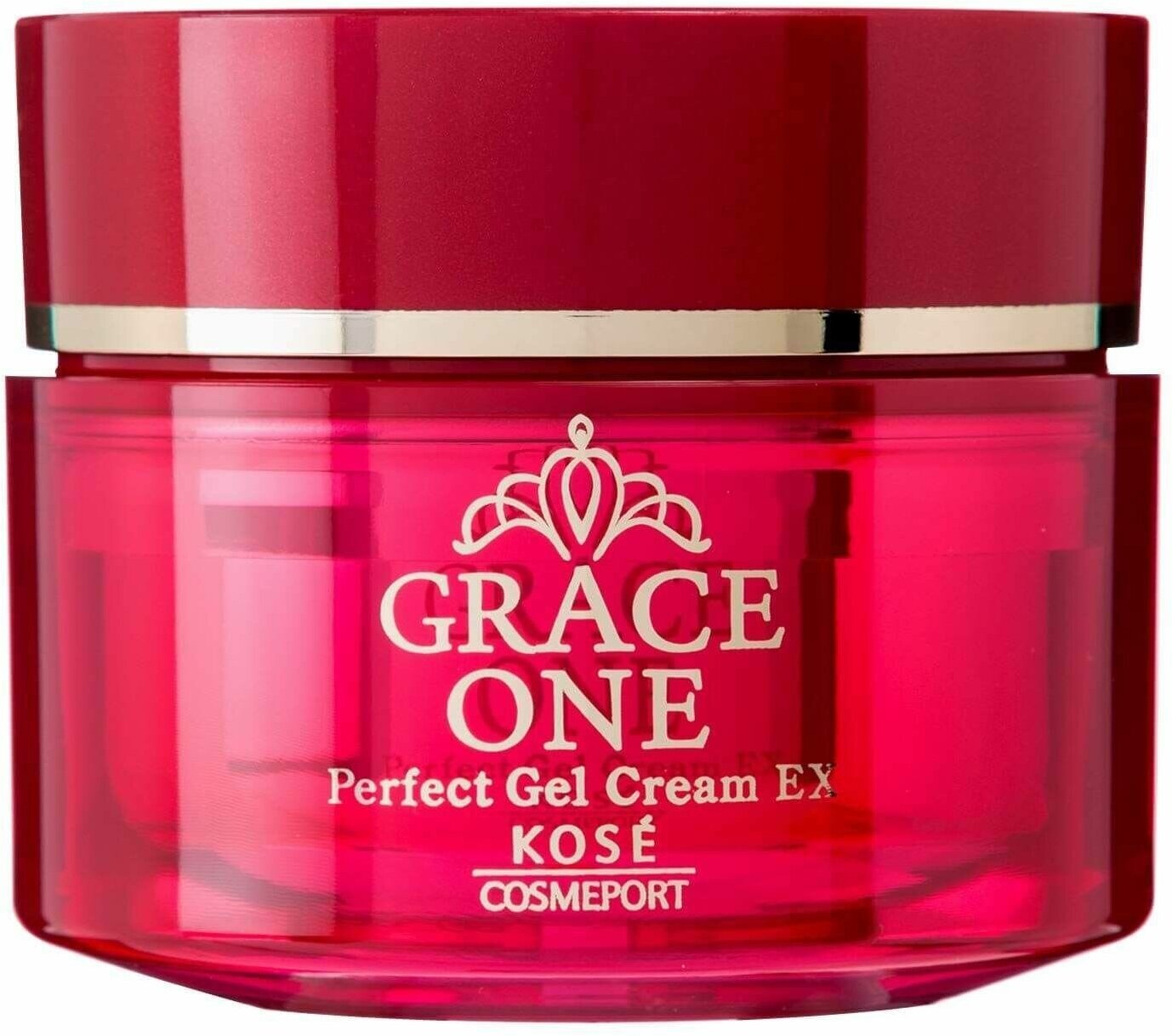 Антивозрастной крем-гель для лица KOSE Grace One Perfect Gel Cream EX, увлажняющий и повышающий упругость кожи, 100г.