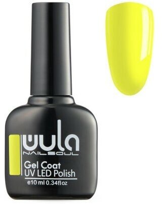Гель-лак WULA NAILSOUL UV Neon Addiction неоновый ярко-желтый 10 мл