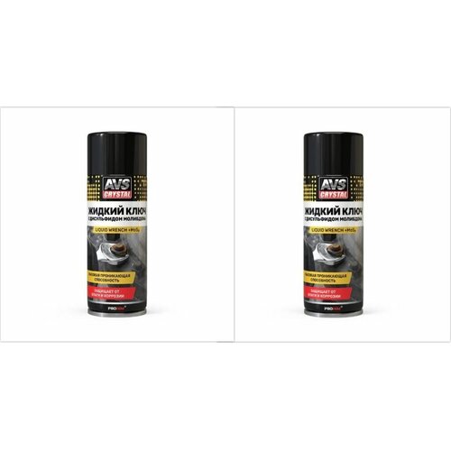 Жидкий ключ с дисульфидом молибдена аэрозоль 520 мл AVS AVK-837 695₽