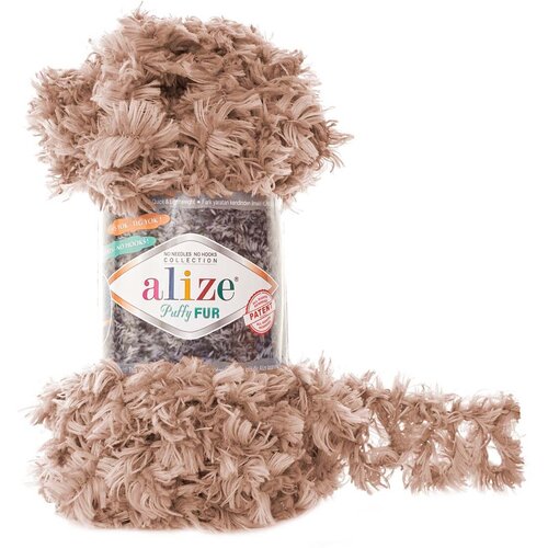 Пряжа Alize Puffy fur 6104