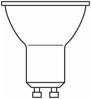 Лампа светодиодная LED Value LVPAR1675 10SW/840 10Вт GU10 230В 10х1RU OSRAM 4058075581807