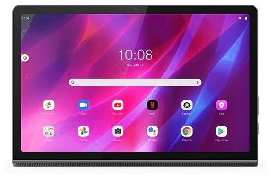 Планшет Lenovo Yoga Tab 11 YT-J706X Helio G90T (2.05) 8C RAM4Gb ROM128Gb 11" IPS 2000x1200 3G 4G Android 11 серый 8Mpix 8Mpix BT GPS WiFi Touch microSD 1Tb 7700mAh 15hr до 500hrs