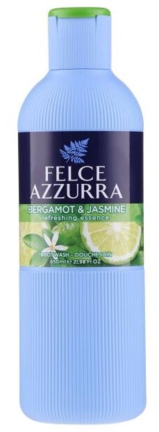 Гель для душа Felce Azzurra Bergamot & jasmine, 650 мл