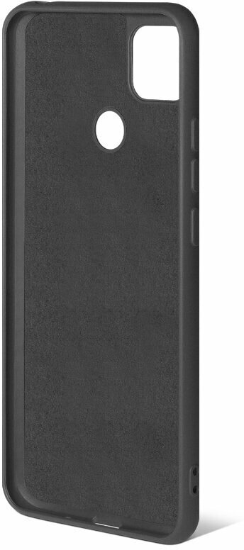 Накладка силикон DF для Xiaomi Redmi 9C Черный - фотография № 7