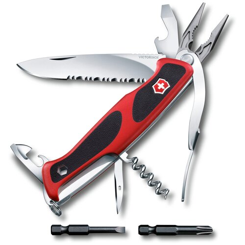 Мультитул брелок VICTORINOX RangerGrip 174 Handyman красный/черный нож складной многофункциональный ecos sr061 11 в 1 17 5см нержавеющая сталь блистер 325111