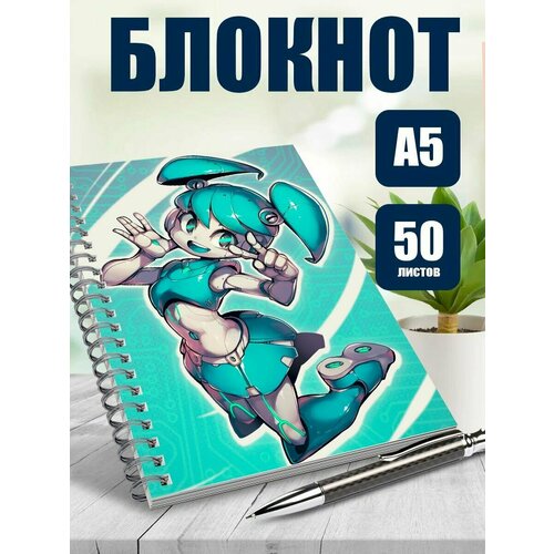 Тетрадь в клетку аниме Девочка