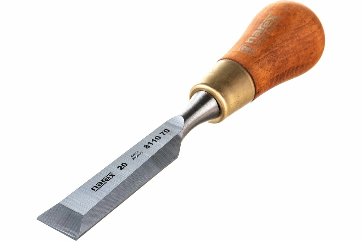фото Зачистная стамеска с ручкой Narex WOOD LINE PLUS 20 мм 811070